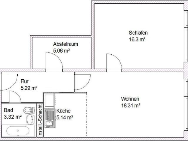 Wohnungsangebot Bertolt Brecht Straße 16
