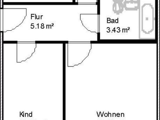 Wohnungsangebot Sankt Josef Straße 20f
