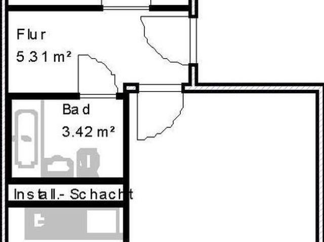 Wohnungsangebot Sankt Josef Straße 21a