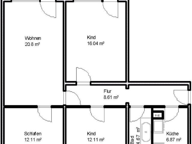 Wohnungsangebot Victor Jara Straße 4