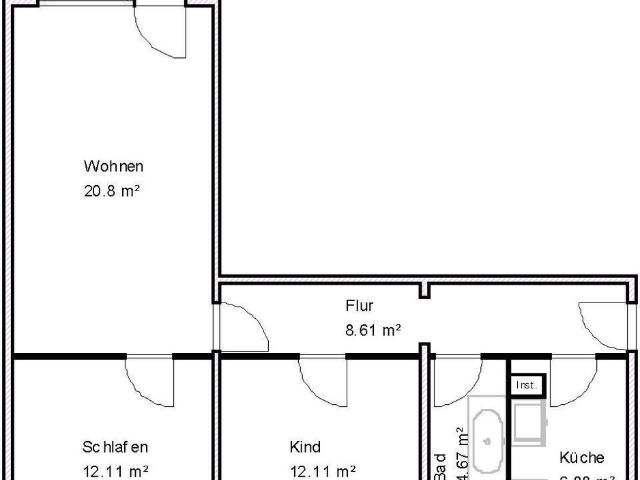 Wohnungsangebot Victor Jara Straße 3