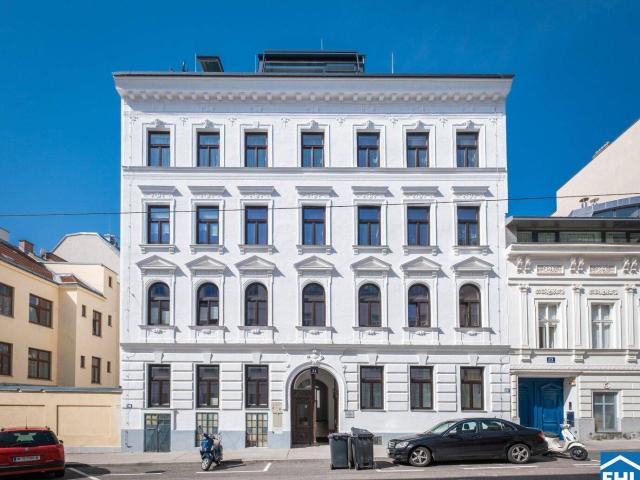 Unbefristet vermietet: Wohnungseigentum im Jugendstilhaus