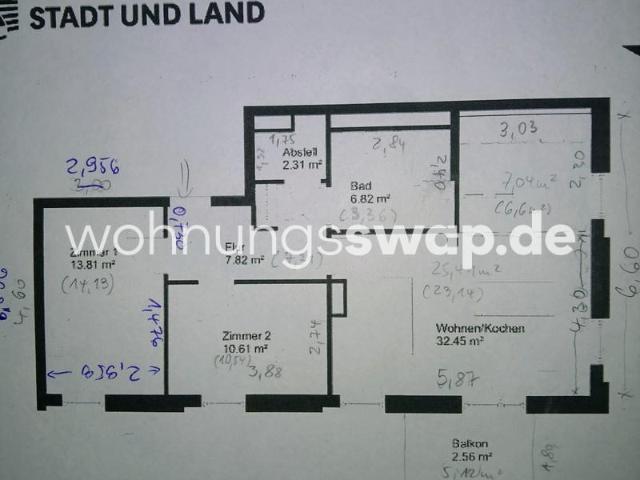 Wohnungsswap 3 Zimmer, 75 m² Wilhelmine Duncker Straße, Berlin