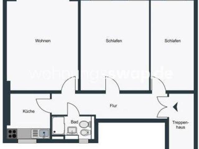 Wohnungsswap 3 Zimmer, 79 m² Mittenwalder Straße, Kreuzberg, Berlin