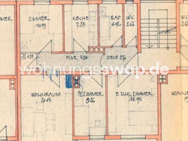 Wohnungsswap 3 Zimmer, 86 m² Gerhardstraße, Untergiesing Harlaching, München