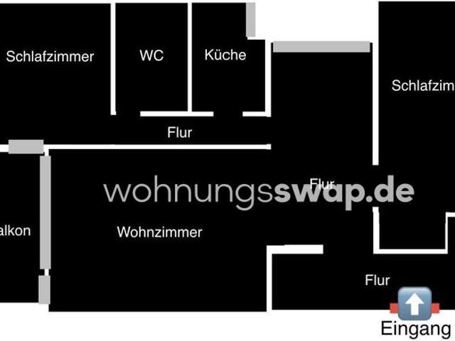 Wohnungsswap 3 Zimmer, 87 m² Tegernauer Zeile, Reinickendorf, Berlin