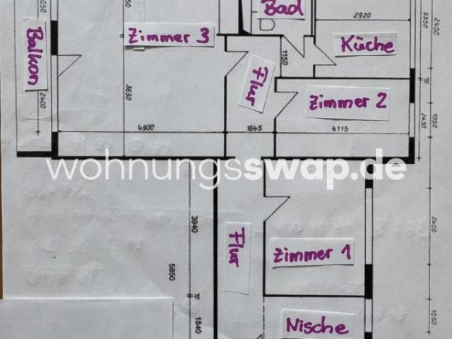 Wohnungsswap 3 Zimmer, 88 m² Rudolf Seiffert Straße, Lichtenberg, Berlin