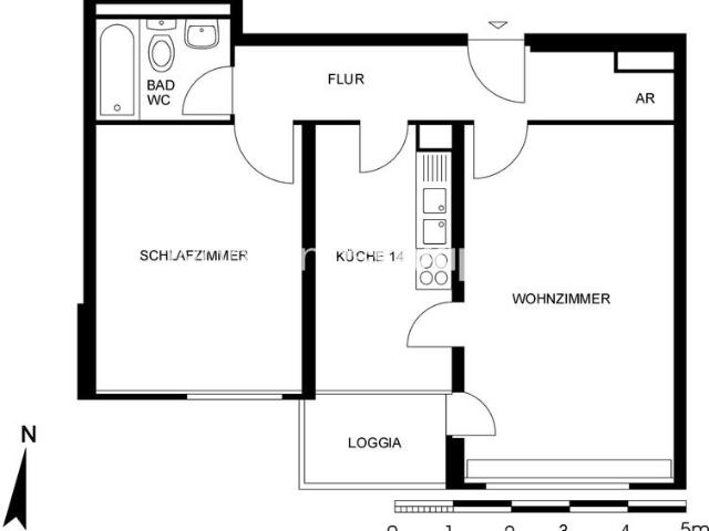 Wohnungsswap 2 Zimmer, 59 m² Wilhelmsruher Damm, Reinickendorf, Berlin