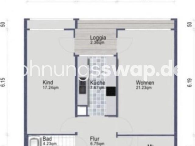 Wohnungsswap 2 Zimmer, 62 m² Pallasstraße, Schöneberg, Berlin