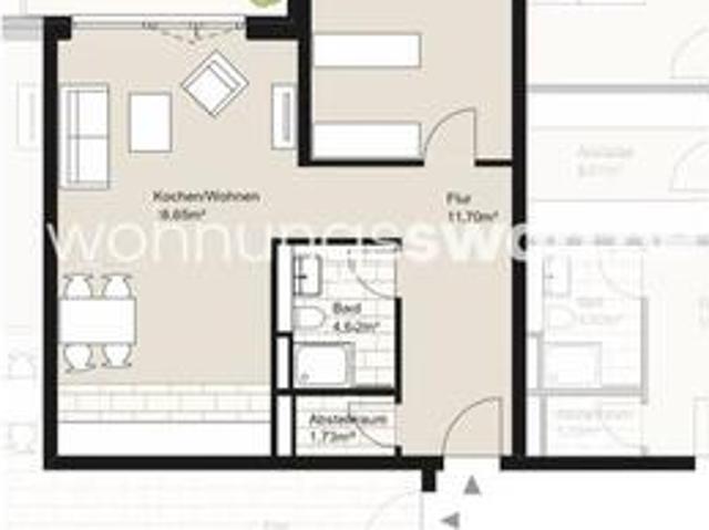 Wohnungsswap 2 Zimmer, 72 m² Nagelsweg, Hamburg Mitte, Hamburg