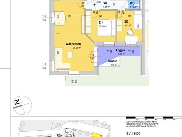Wohnvergnügen in Windischgarsten! 3 Zimmer Wohnung mit Loggia und Garage