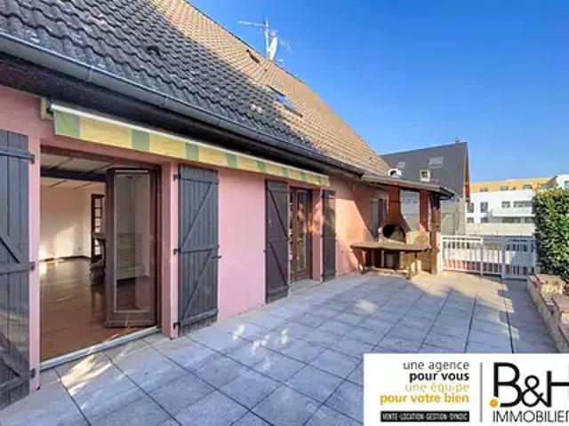 Wolfisheim 67202 Achat / Vente maison 7 pièces t7 terrasse