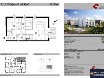 Nowoczesne 3 pokojowe mieszkanie z balkonem i ogrzewaniem podłogowym