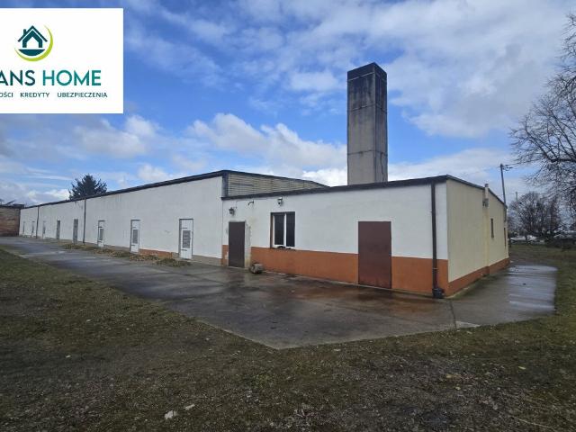 Wolnostojący obiekt produkcyjny 800 m2 z nowoczesnym wyposażeniem