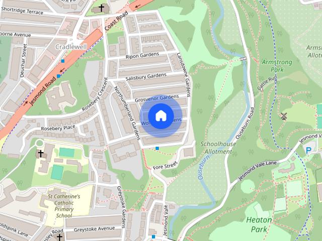 Wolseley Gardens, Newcastle Upon Tyne, NE2