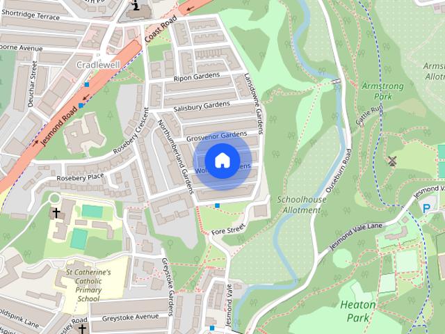 Wolseley Gardens, Newcastle Upon Tyne, NE2