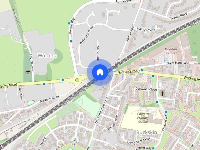 Worting Road, Worting, Basingstoke, RG22