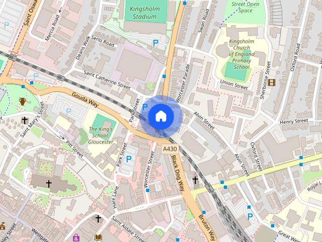Worcester Street, Gloucester, Gloucestershire, GL1