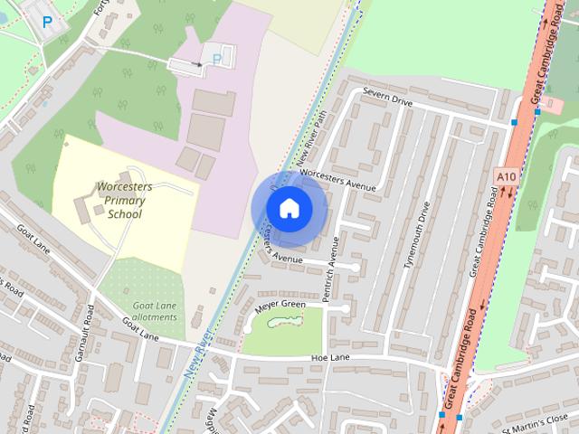 Worcesters Avenue, Enfield, Middlesex, EN1