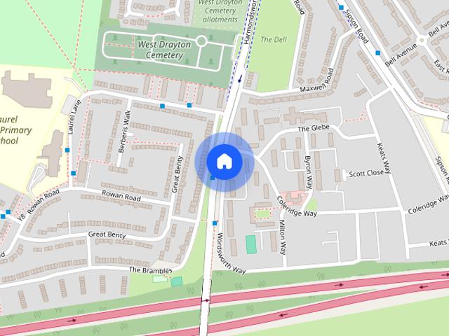 Wordsworth Way, West Drayton, Middlesex, UB7