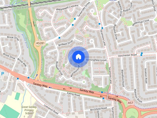 Worsborough Avenue, Great Sankey, WA5