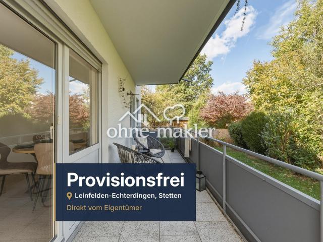 WOW! Sofort bezugsfreie, ruhige und helle 3 Zi. Wohnung mit großem Balkon und Garten PROVISIONSFREI