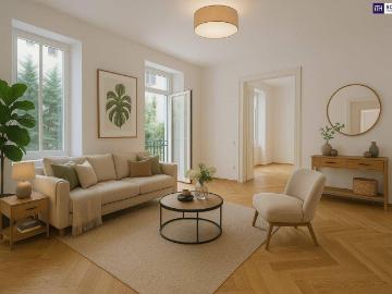 WOW! TOP LAGE in unmittelbarer Nähe zum Augarten + Altbaujuwel mit großzügigem Balkon + absolut ruhige Innenhoflage