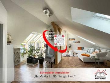 WOW! Traumhafte 3,5 Zimmer Maisonette Wohnung mit toller Ausstattung und Stellplatz in Nürnberg