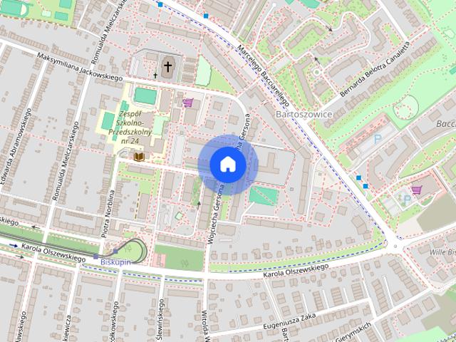 Wrocław Biskupin, 2 pokoje, balkon, Idealne dla studentów