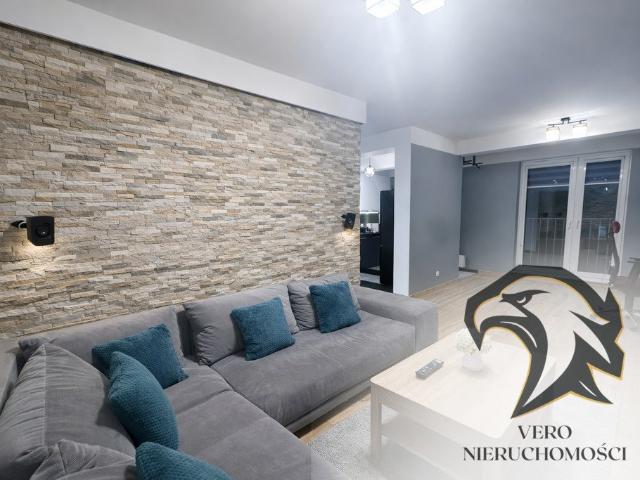 Sprzedam nowoczesne 58 m² z widokiem, TV 55 i biurem