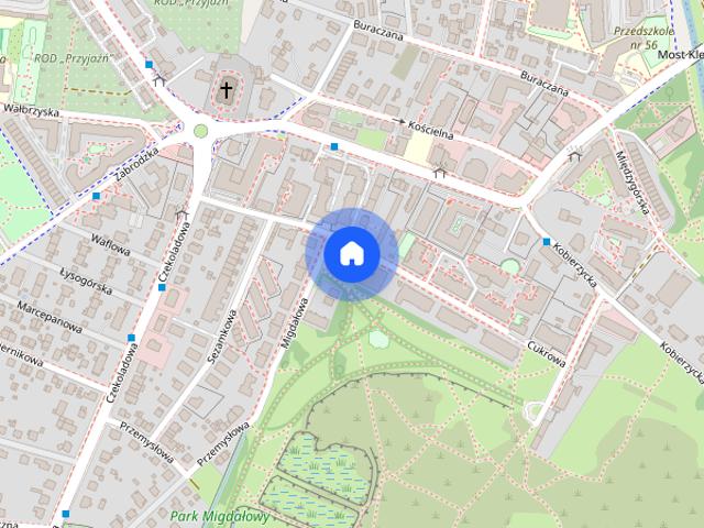 Wrocław, Krzyki/Klecina, Cukrowa, mieszkanie, do wynajęcia, 2 pokoje