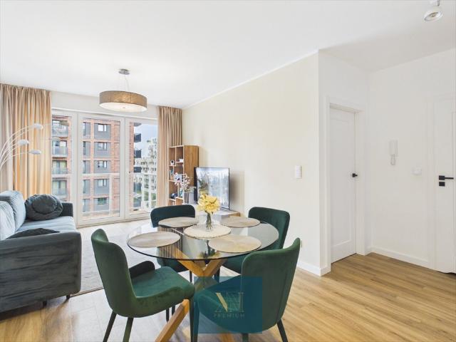Stylowe 3 pokojowe mieszkanie 42 m² Białowieska, Wrocław z balkonem i miejscem garażowym