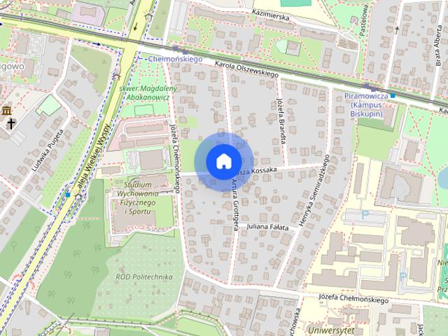 Wrocław, Śródmieście/Biskupin, A. Grottgera, mieszkanie, do wynajęcia