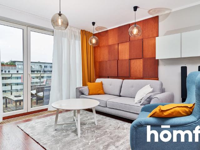 Nowoczesny 3 pokojowy apartament z balkonami i garażem