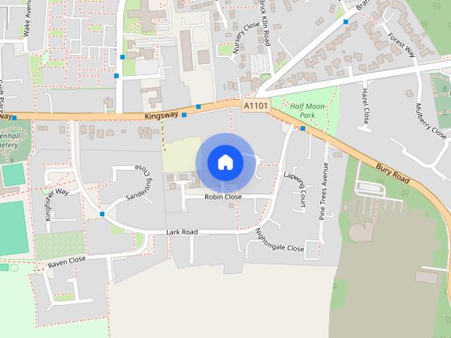 Wren Close, Mildenhall