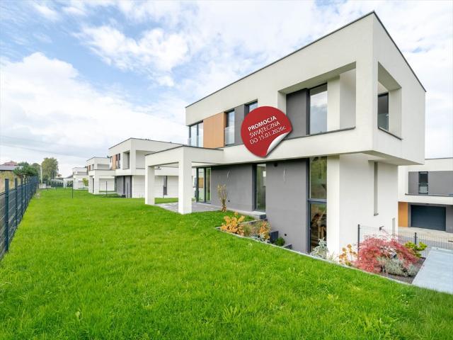 Nowoczesny dom 125 m2 z garażem i ogrodem w Wrząsowicach