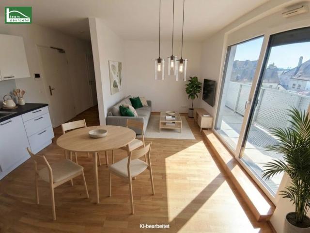 Wundervolle 2 Zimmer Wohnung mit großer privater Außenfläche