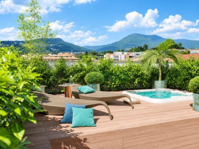 Wunderbare 4,5 Zimmer Duplex Penthouse mit herrlicher Dachterrasse