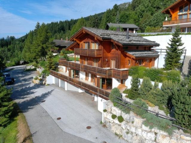 WUNDERBARES 10 ZIMMER CHALET IN ANZERE – UNVERGESSLICHE AUSSICHT & TOP SONNENLICHT