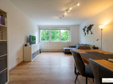 Wunderschön und optimal aufgeteilte 2 Zimmer Wohnung im 21. Wiener Bezirk mit Grünblick