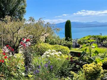 Prächtige, freistehende Villa, unmöbliert oder möbliert Ihre Wahl, mit herrlichem Blick auf den See in Féchy