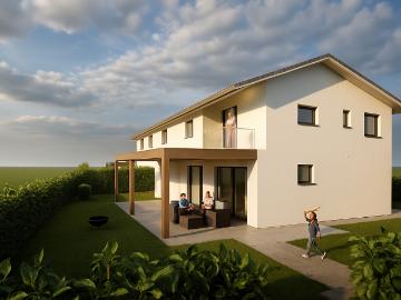 Schöne 3.5 Zimmerwohnung mit grossem Garten – B4