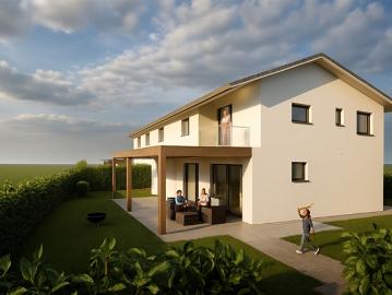 Schöne 3.5 Zimmerwohnung mit grossem Garten – B4
