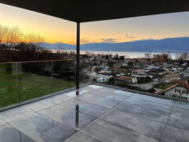 Wunderschöne Wohnung in Cheyres mit atemberaubendem Seeblick
