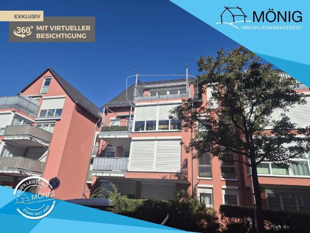 Wunderschöne 3,5 Zimmer Maisonette Wohnung mit Dachterrasse, 2 TG Stellplätzen im Herzen Böblingens