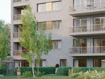 Wunderschöne 3/4 Zi Terrassenwohnung im Neubau nahe Helmholtzkiez