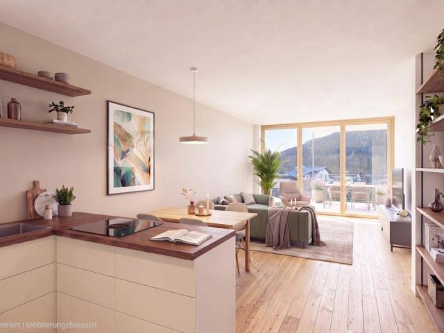 Wunderschöne 3 Zimmer Eigentumswohnung mit Balkon und großer Südwestterrasse | TOP B16 | Zentrum Zams