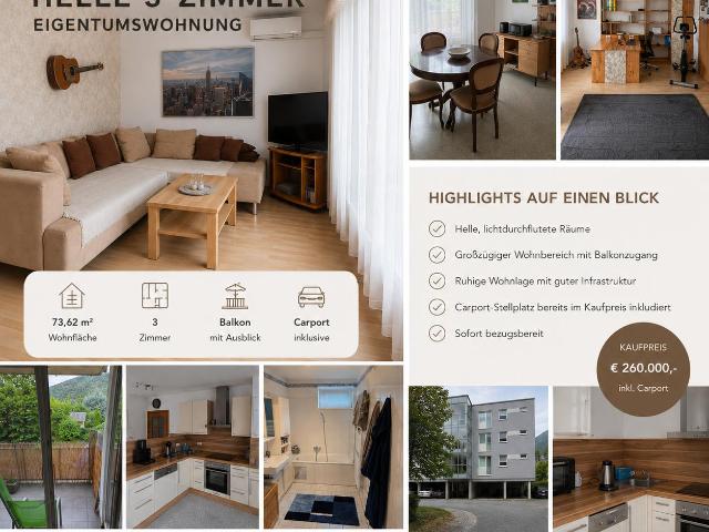 Wunderschöne 3 Zimmer Wohnung in Graz Gösting