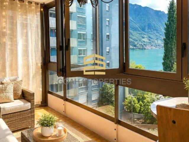 Wunderschöne 2.5 Zimmer Wohnung, nur wenige Schritte vom Genfersee in Montreux entfernt