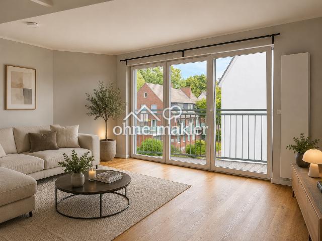 wunderschöne 2 Zi Neubauwohnung + Galerie, mit Einbauküche und Balkon